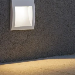 Segnapasso Led-Ideal Lux Wire segnapasso bianco da incasso da esterno led 4w 3000k ip65