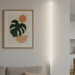 Applique Da Parete-Stilnovo Xilema applique led 25w 3000k moderna metallo bianco