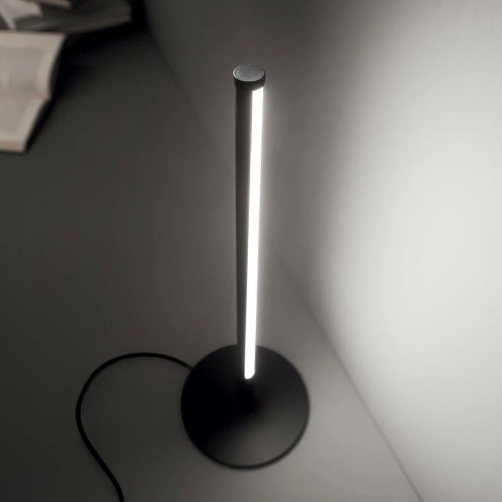 Lampade Da Tavolo-Ideal Lux Yoko lampada da tavolo per salotto led 3000k nero