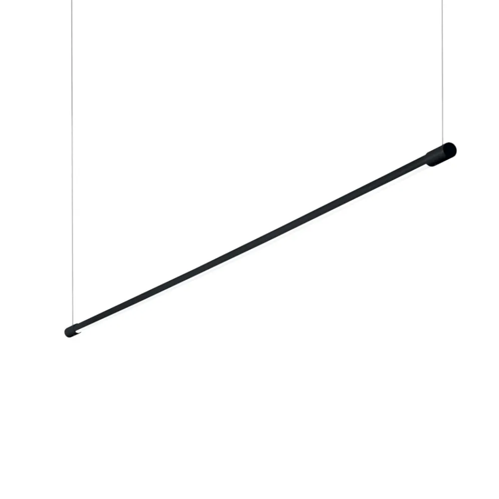Lampadari Moderni-Ideal Lux Yoko sp lampadario led per ufficio 16w 3000k nero