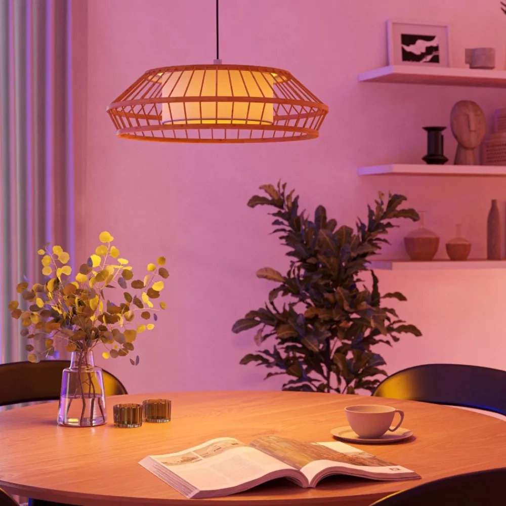 Lampadari Cucina-Eglo Yuku z lampadario per cucina stile nordico led rgb da 2700k a 6500k
