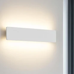 Applique Da Parete-Ideal Lux Zig zag ap d53 applique led 2700k bianca moderna